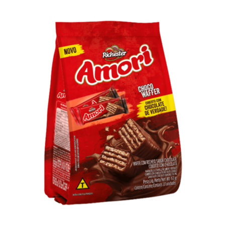 Chocowafer Coberto com Chocolate