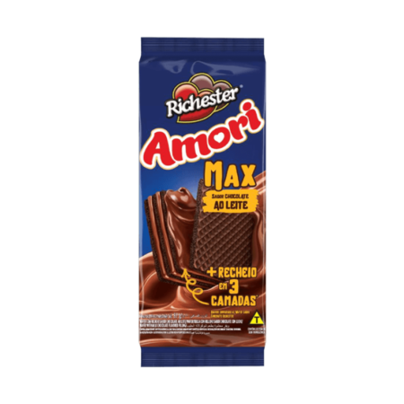 Wafer Max Chocolate ao Leite