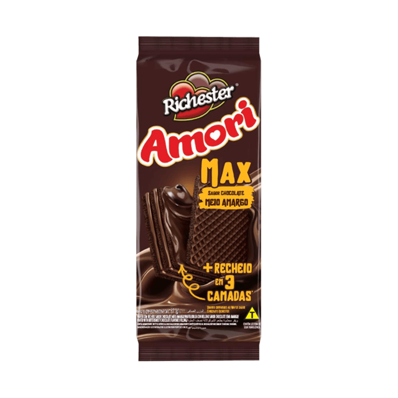 Wafer Max Chocolate Meio Amargo