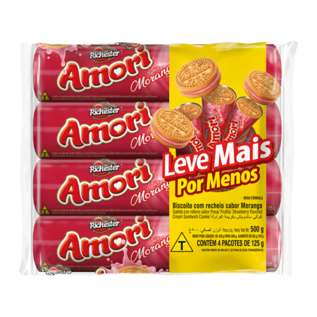 Pack Recheados Morango
