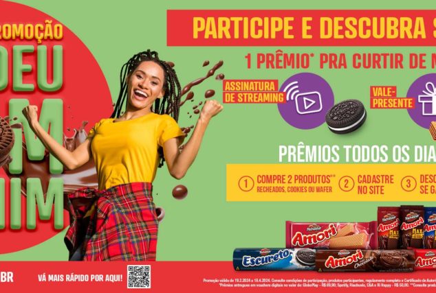 Deu bom pra mim
