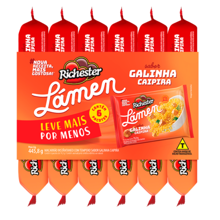 Pack Lámen Galinha Caipira
