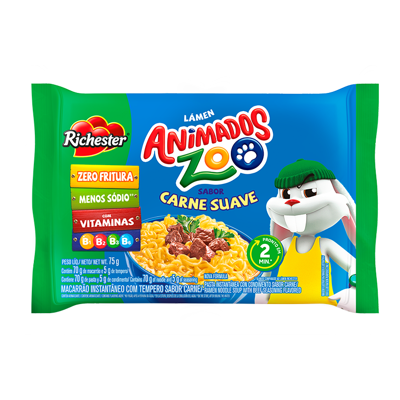 Macarrão Instantâneo Lámen Carne Suave