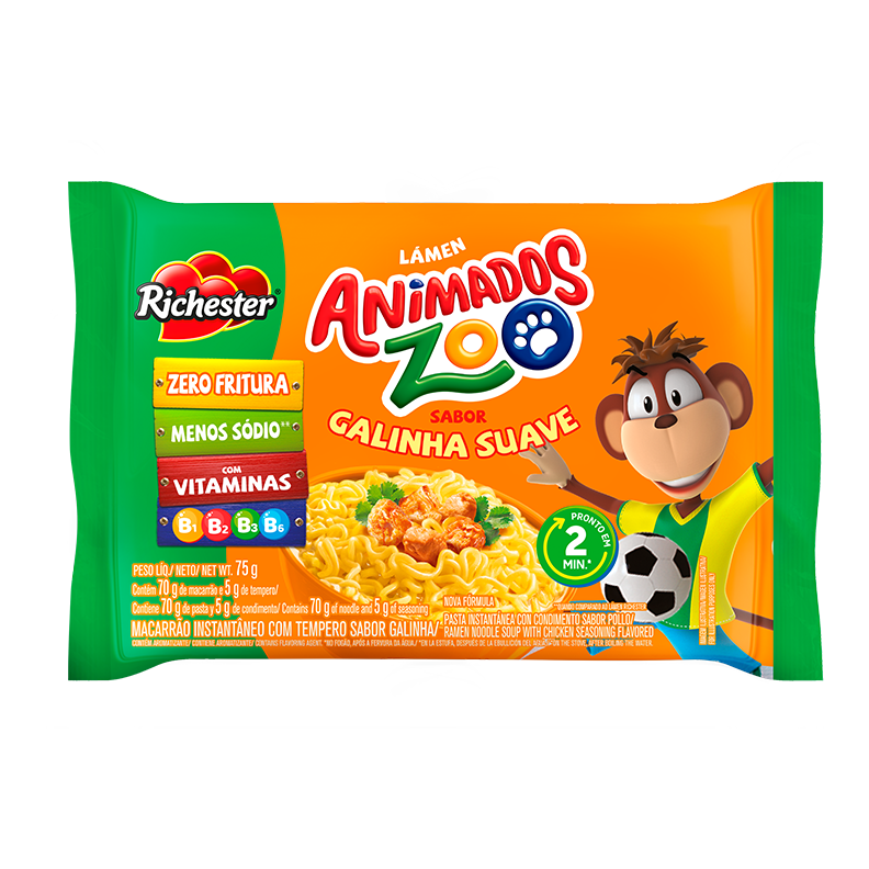 Macarrão Instantâneo Lámen Galinha Suave