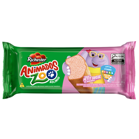 Bolinho de Morango Petit Suisse