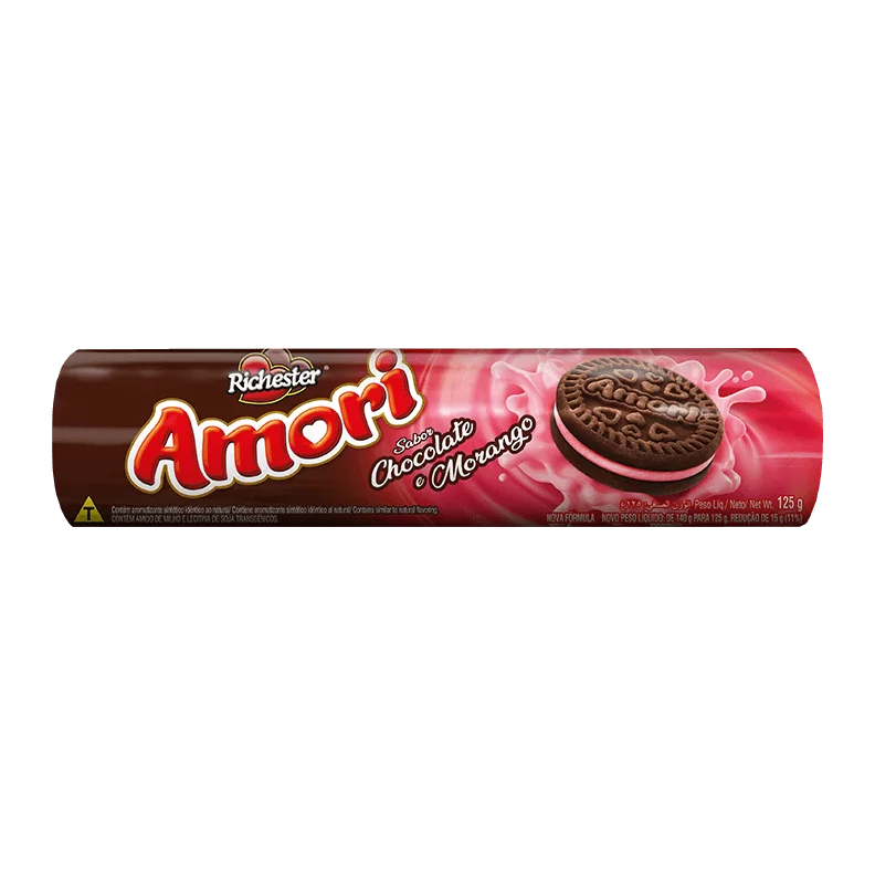 Chocolate Recheado com Morango