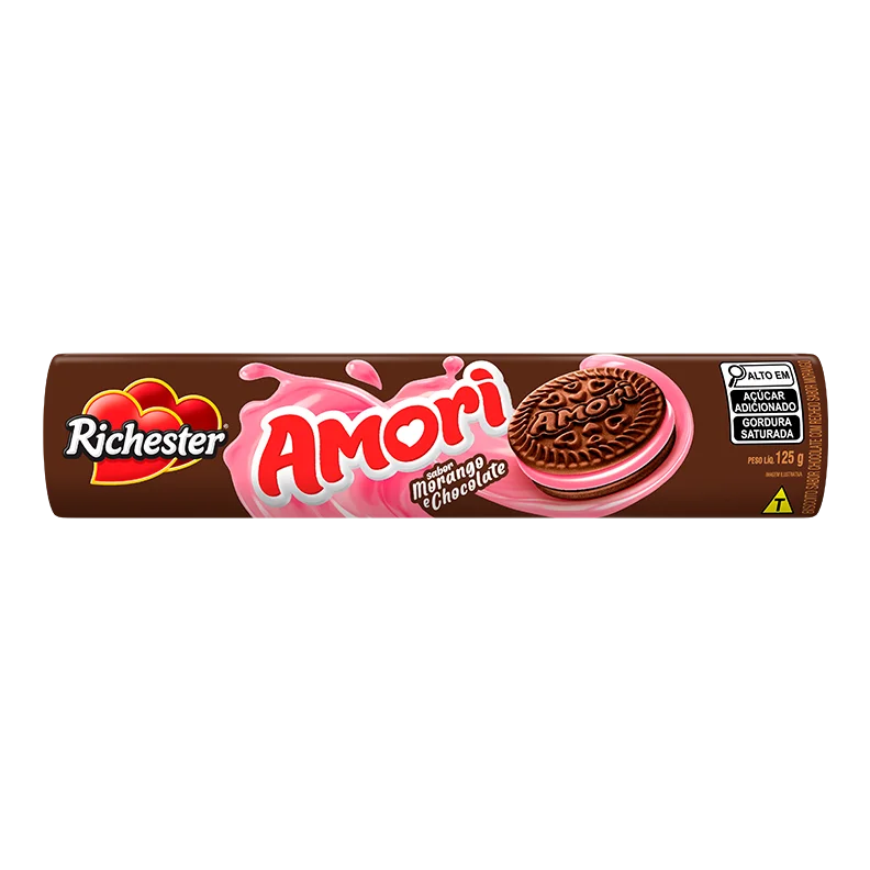 Chocolate Recheado com Morango