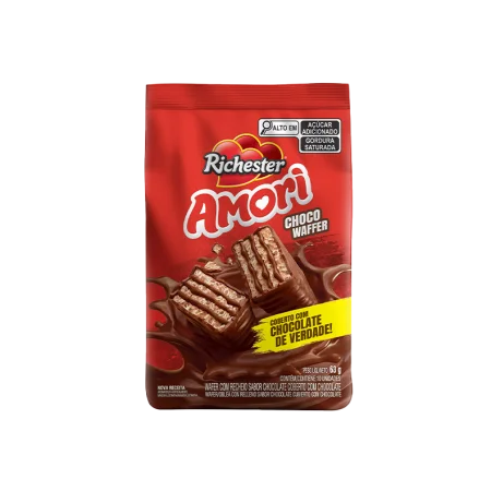 Chocowafer Coberto com Chocolate