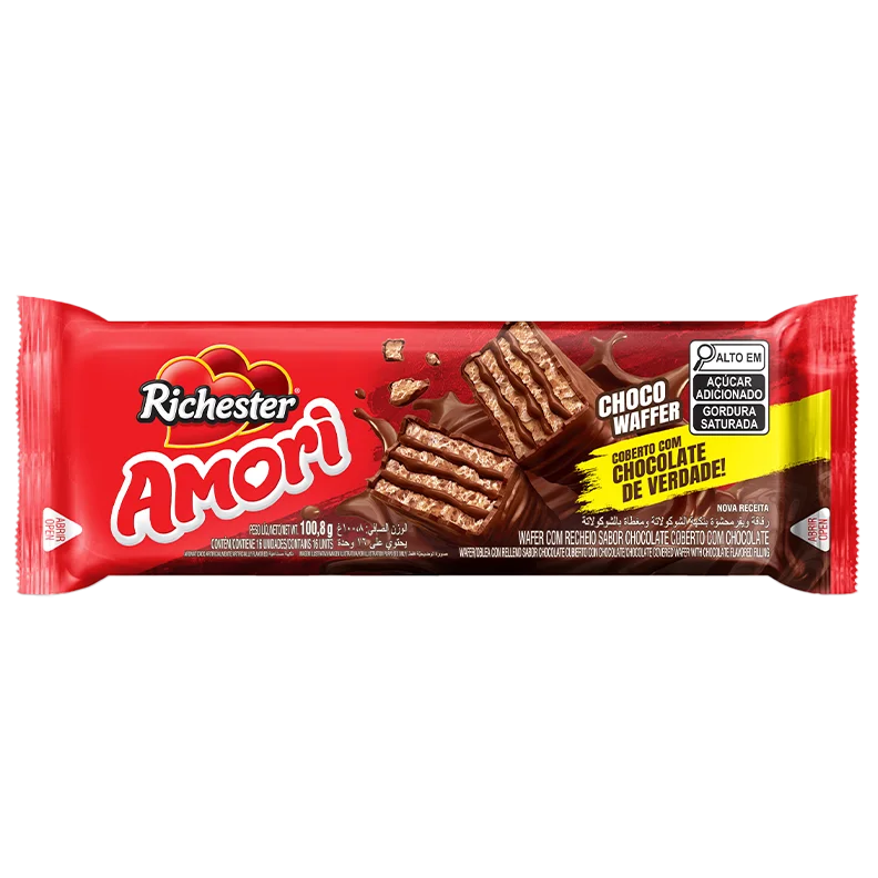 Chocowafer Coberto com Chocolate