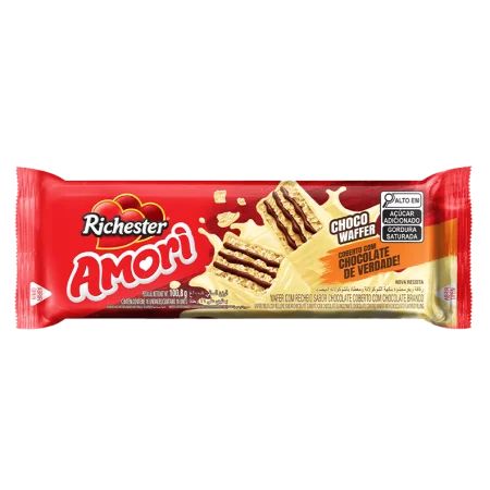 Chocowafer Coberto com Chocolate Branco