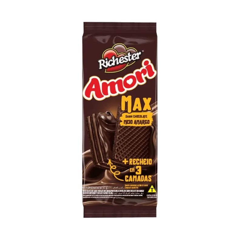 Wafer Max Chocolate Meio Amargo