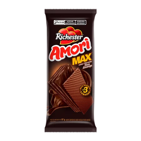 Wafer Max Chocolate Meio Amargo