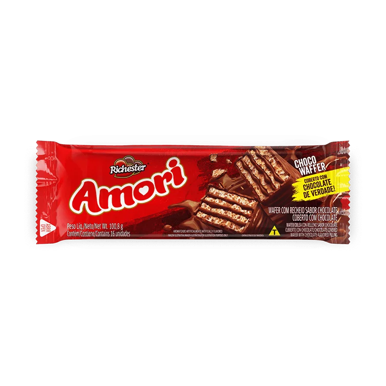 Chocowafer Coberto com Chocolate
