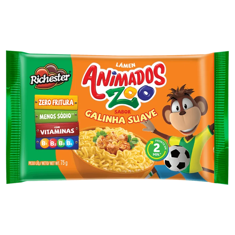 Macarrão Instantâneo Lámen Galinha Suave
