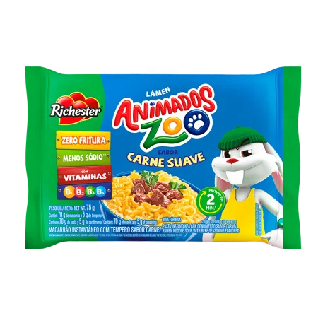 Macarrão Instantâneo Lámen Carne Suave