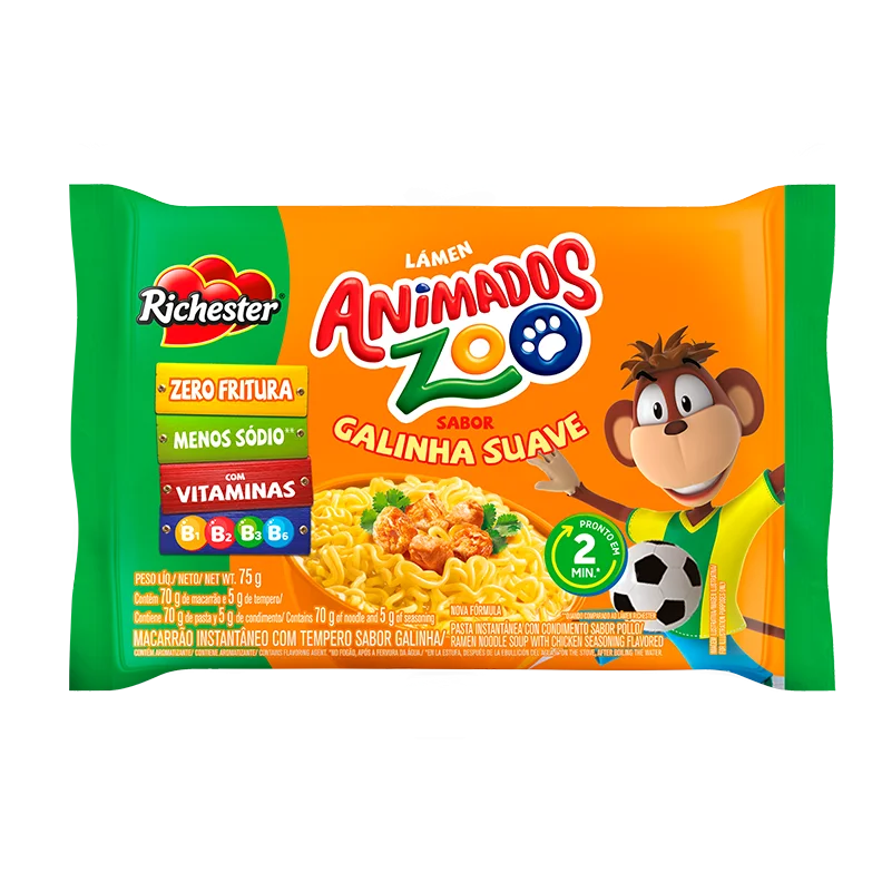 Macarrão Instantâneo Lámen Galinha Suave